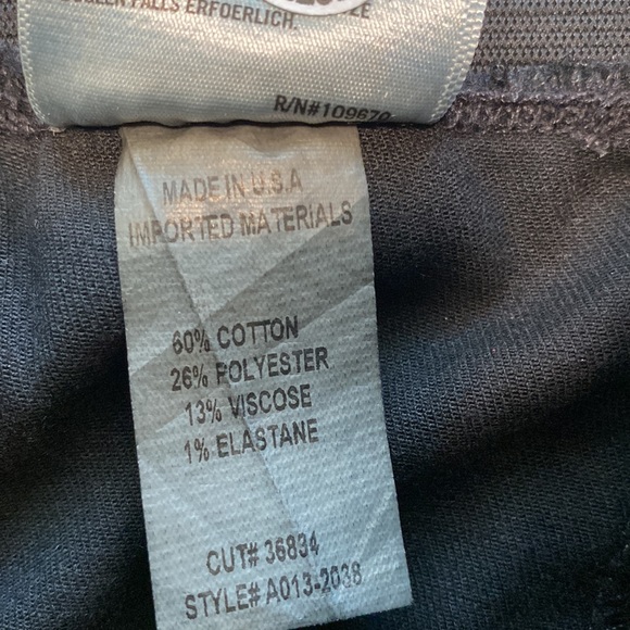 AGOLDE Coated Faux Leather Black Leggings Size 26 - Picture 5 of 6